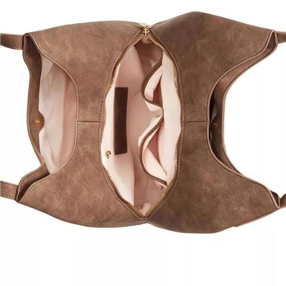 Style & Co Whip-Stitch Soft 4-Poster Tote, purse, bag - Picture 6 of 11